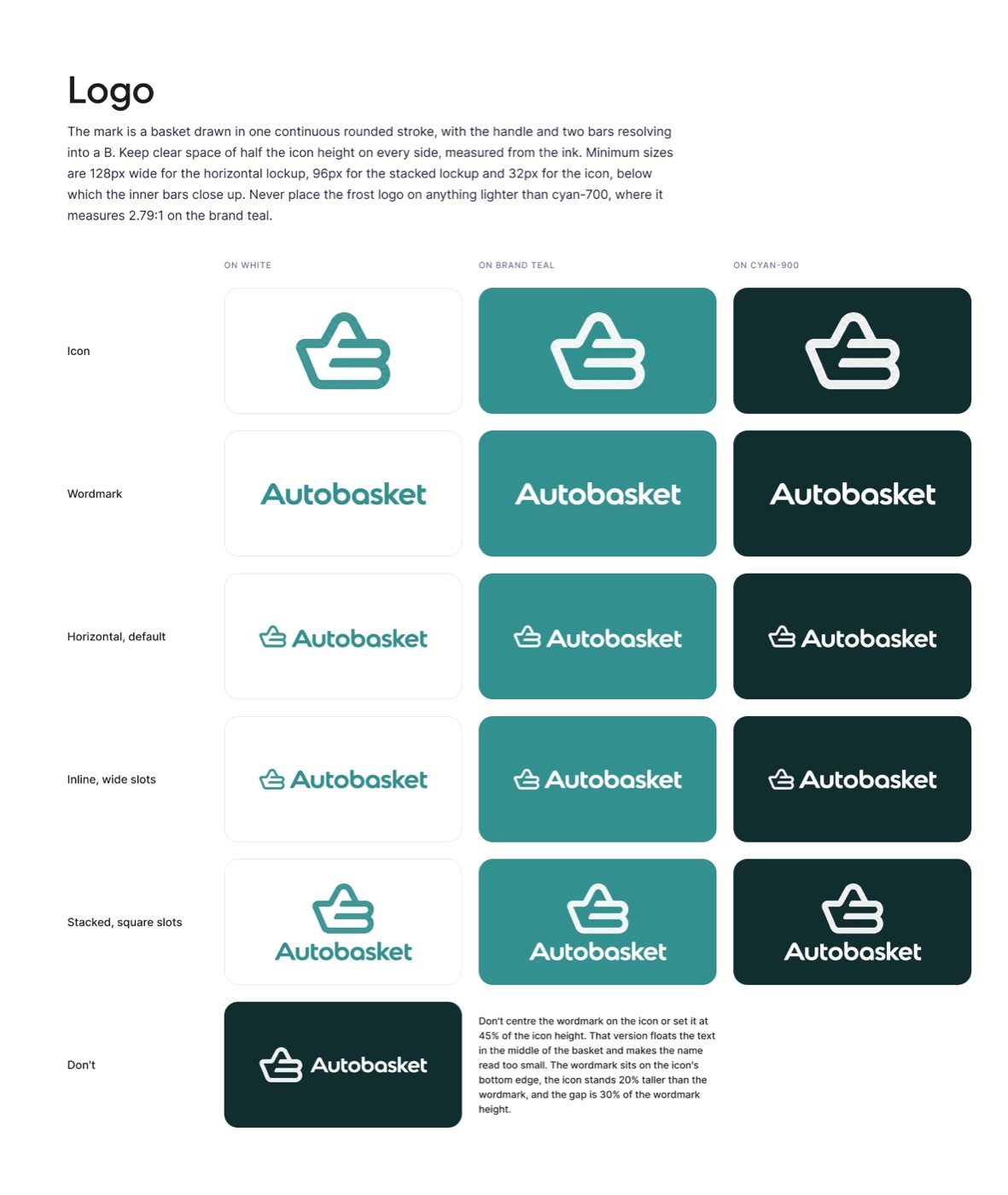 Figma page: logo